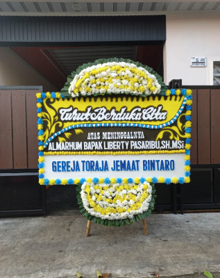 Papan Bunga Duka di Sendangguwo