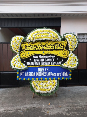 Papan Bunga Duka di Sendangguwo